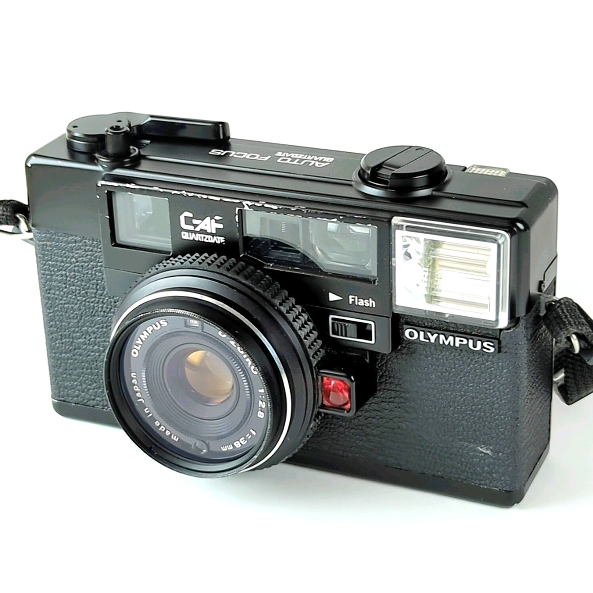 Olympus C-AF Quartz Date 35mm Point & Shoot Camera made in Japan