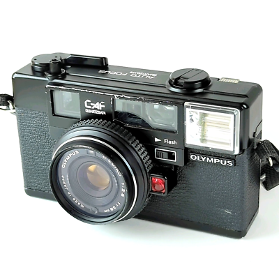Olympus C-AF Quartz Date 35mm Point & Shoot Camera made in Japan