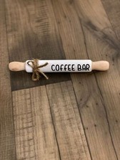 Handmade Mini Rolling Pin Coffee Bar Decor - ...