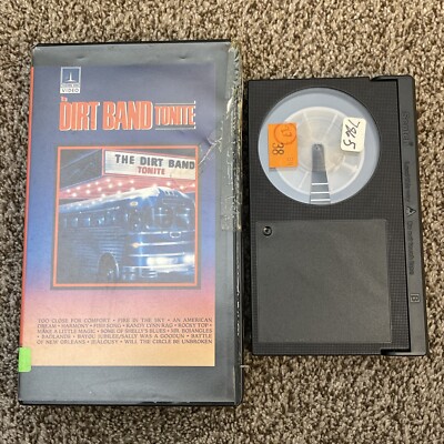 THE DIRT BAND * TONITE - BETA RARE 1982 MUSIC - THORN/EMI CLAMSHELL NITTY GRITTY