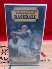 GOLDEN GREATS of BASEBALL (VHS, 1988)