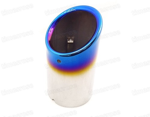 Blue Car Exhaust Muffler Tip Tail Pipe End Trim for Toyota RAV4 2013-2015 #1022 - Picture 5 of 6
