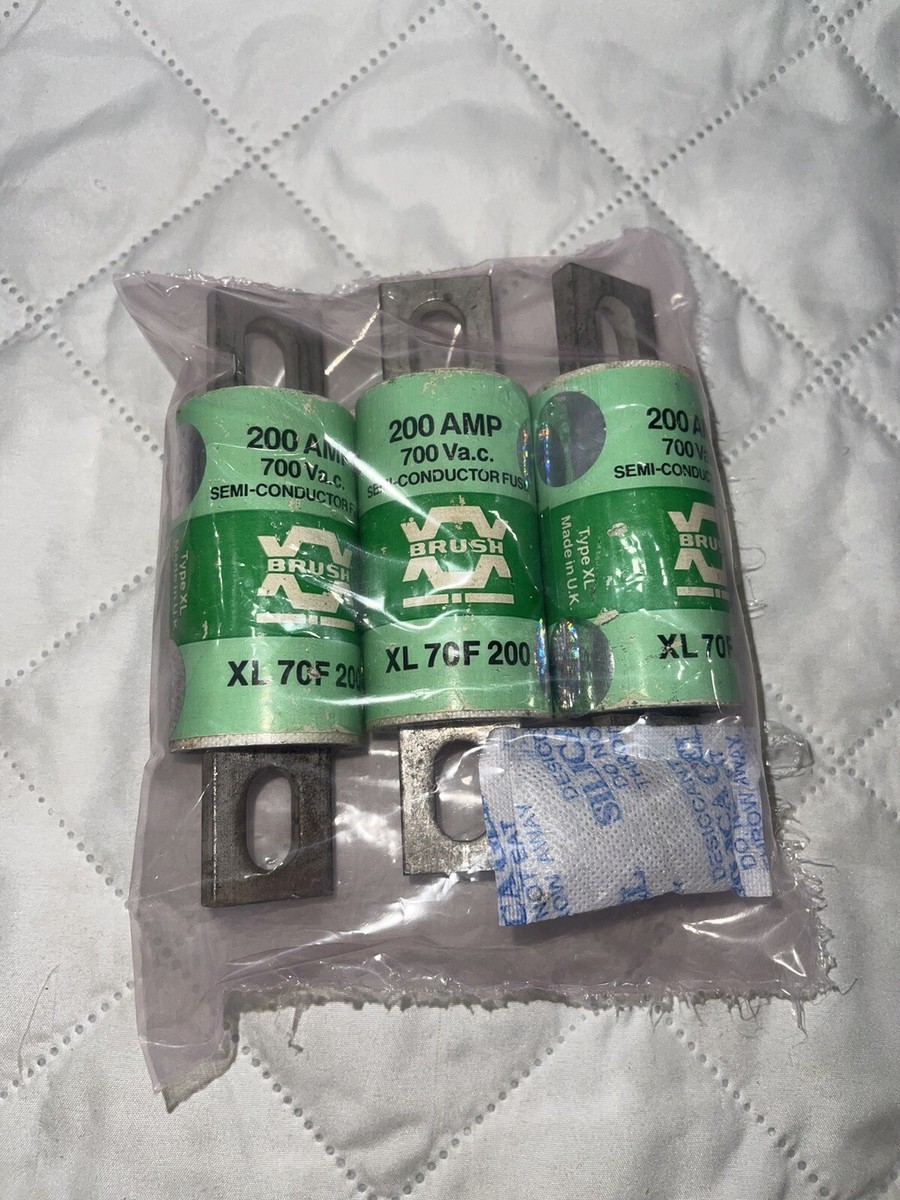 Kit 3 pcs Brush XL70F200 New No Box Lot Of 3 200A 700V Semi