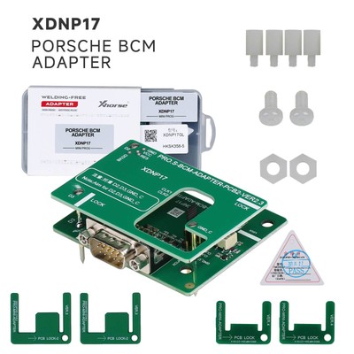 Xhorse XDNPP17 Fit For Por.sche Adapters Work For MINI PROG & K-ey Tool Plus Pad