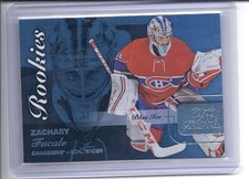 15-16 2015-16 FLEER SHOWCASE ZACHARY FUCALE BLUE ICE FLAIR RC /199 62 CANADIENS