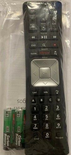  OEM Xfinity Comcast XR5 Remote With Batteries & Instructions