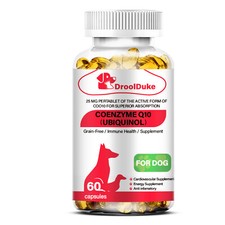Coenzyme Q10 for Dogs, Ubiquinol COQ 10, Promotes Heart Health, Immune, Energy