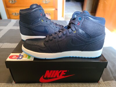 Jordan 1 Retro High OG Family Forever Denim 2014 / Size 9.5 / 682781-415 / USED Jordan 1 Retro High Family Forever for Sale | Authenticity  main image 2