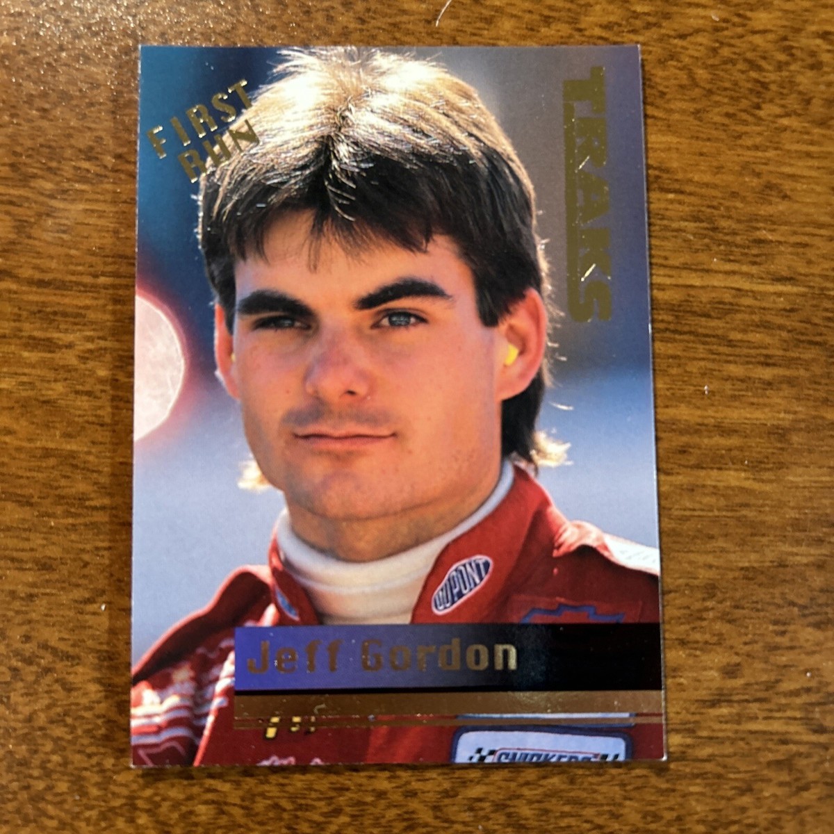 1995 Traks #68 Jeff Gordon NASCAR Motorsport Traditions Trading