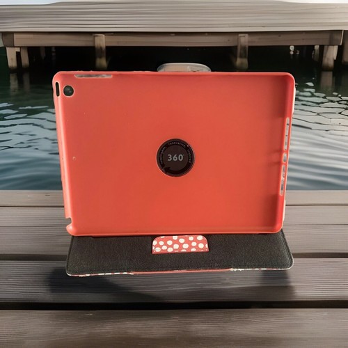 TARGUS VERSAVU SLIM 360 ROTATING CASE: APPLE IPAD AIR 9.7” JANSDOTTER CORAL - Picture 4 of 7