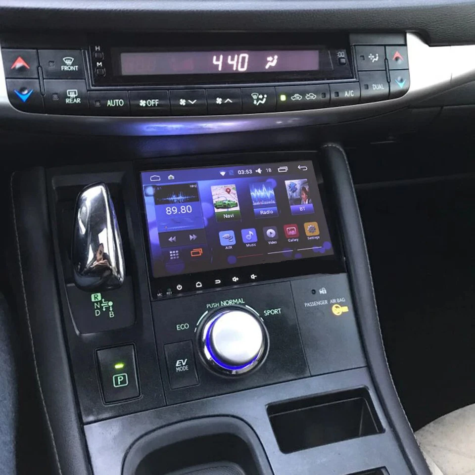 For LEXUS CT200H CT200 2011-2018 Android 13 Car Radio Navi AHD Wireless CarPlay - Image 3 of 4