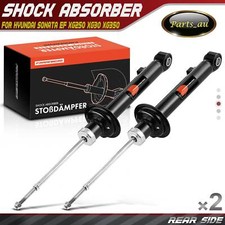 2x Rear Shock Absorber for Hyundai Sonata EF XG250 XG30 XG350 1999-2005 FWD 2.0L