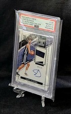 2021-22 SANTI ALDAMA Panini Impeccable RC Patch Auto 130 /25 PSA 8 AUTO 10 POP 1