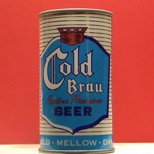 Cold Brau Eastern Premium Beer SS 12 oz Can Cold Spring Minnesota D53 P/T A/F 1+