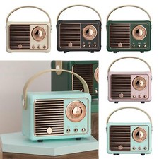 Image of Retro Bluetooth Speaker Portable Vintage Wireless Bluetooth Speakers for Party
