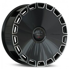 24 Inch Giovanna Dicotto Black Machine Wheels Fit Bentley Bentayga New Rims