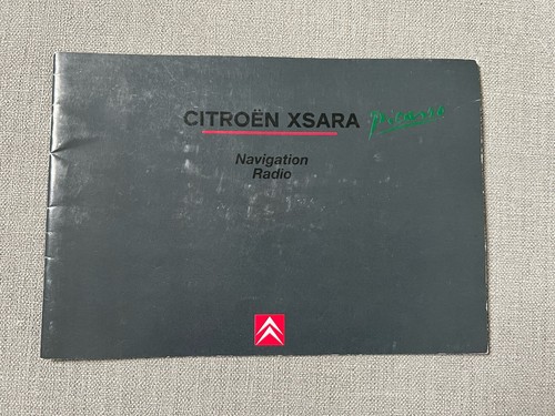CITROEN XSARA PICASSO 2000-2005 NAVIGATION RADIO BETRIEBSANLEITUNG HANDBUCH