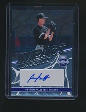 PEYTON PALLETTE 2023 PANINI ELITE EXTRA EDITION IMPACT IMPRESSIONS RC AUTO