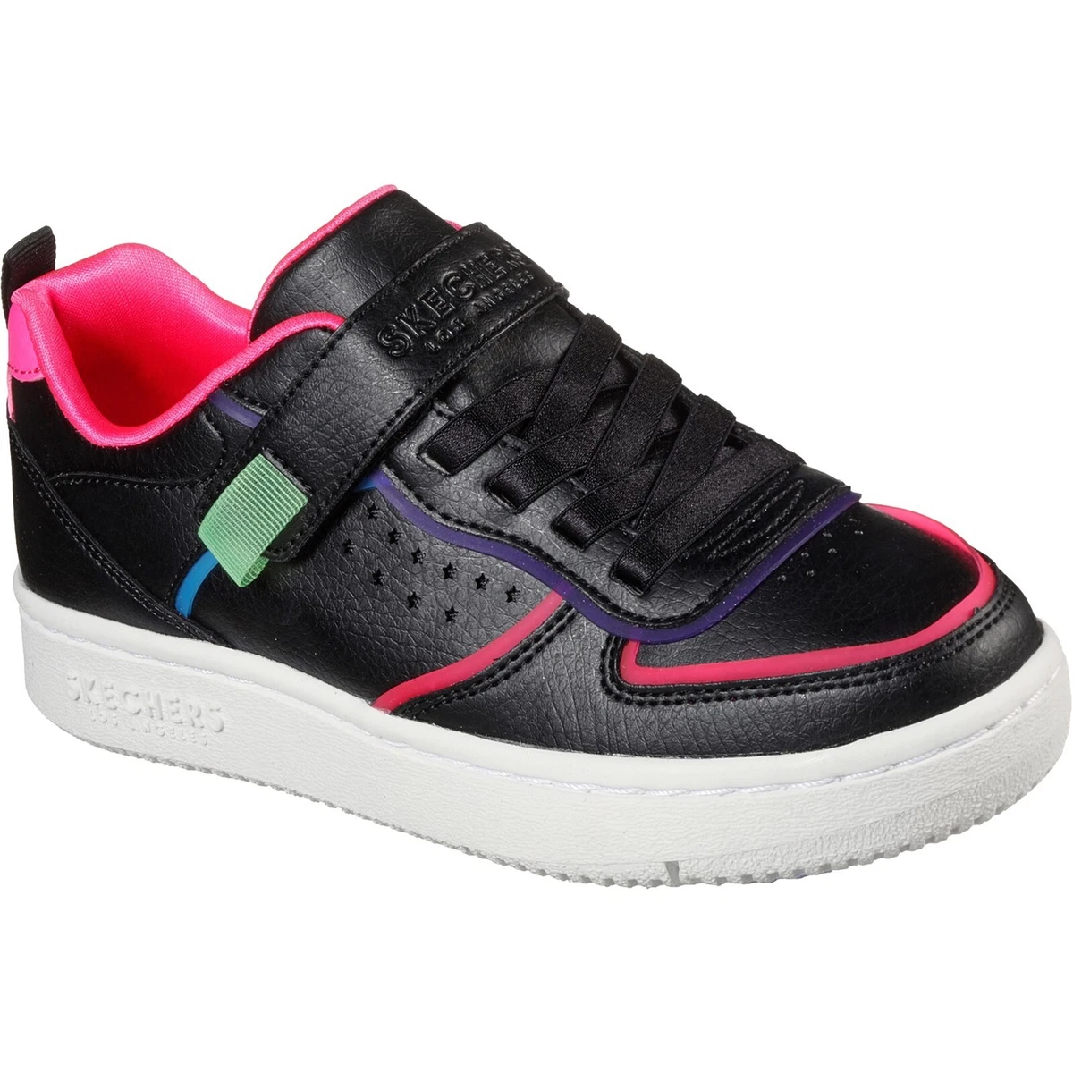 Skechers multi shop coloured trainers