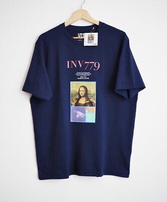 Mona Lisa Louvre Museum Peter Saville Art Limited Edition Uniqlo T shirt Large