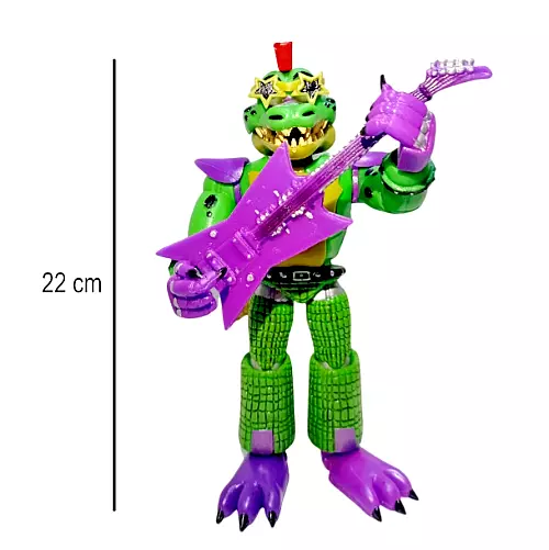 GLAMROCK BONNIE action figure 8 FNAF Five Nights at Freddy's SECURITY  BREACH ⚡⚡