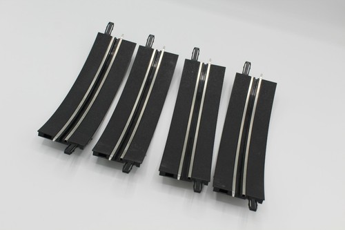Lot Set of 4 Carrera Go! Single Curved Small Track Looping Section Parts 1:43 te