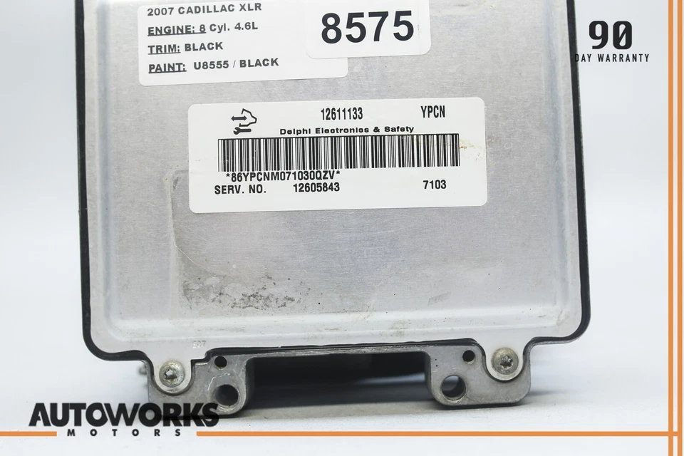 Электронный блок управления двигателем ECM 06-09 Cadillac XLR Buick GMC OEM - Изображение 3 из 4