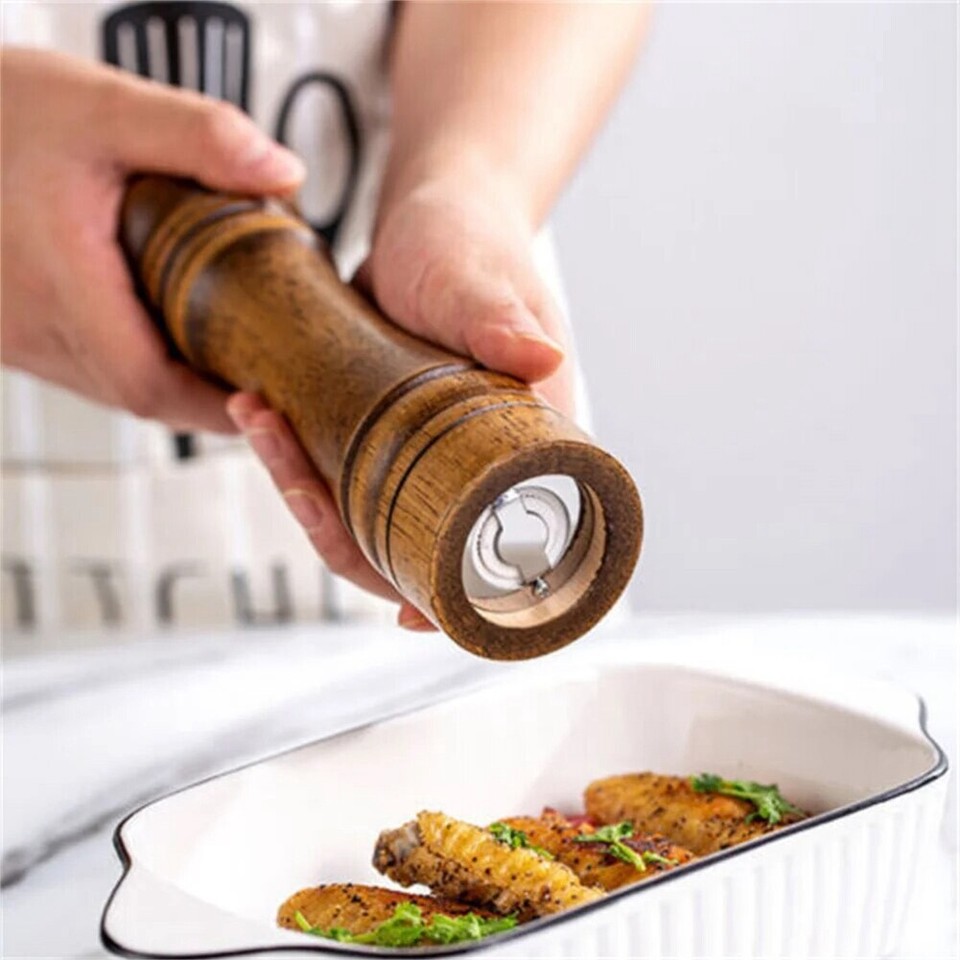 Wooden Cooking Salt and Pepper Grinder, Salt and Pepper Grinder
