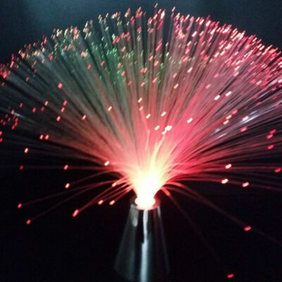 Romantische Glasfaserlampe，fließender Farbwechsel Led Fiber Optic Nachtlicht