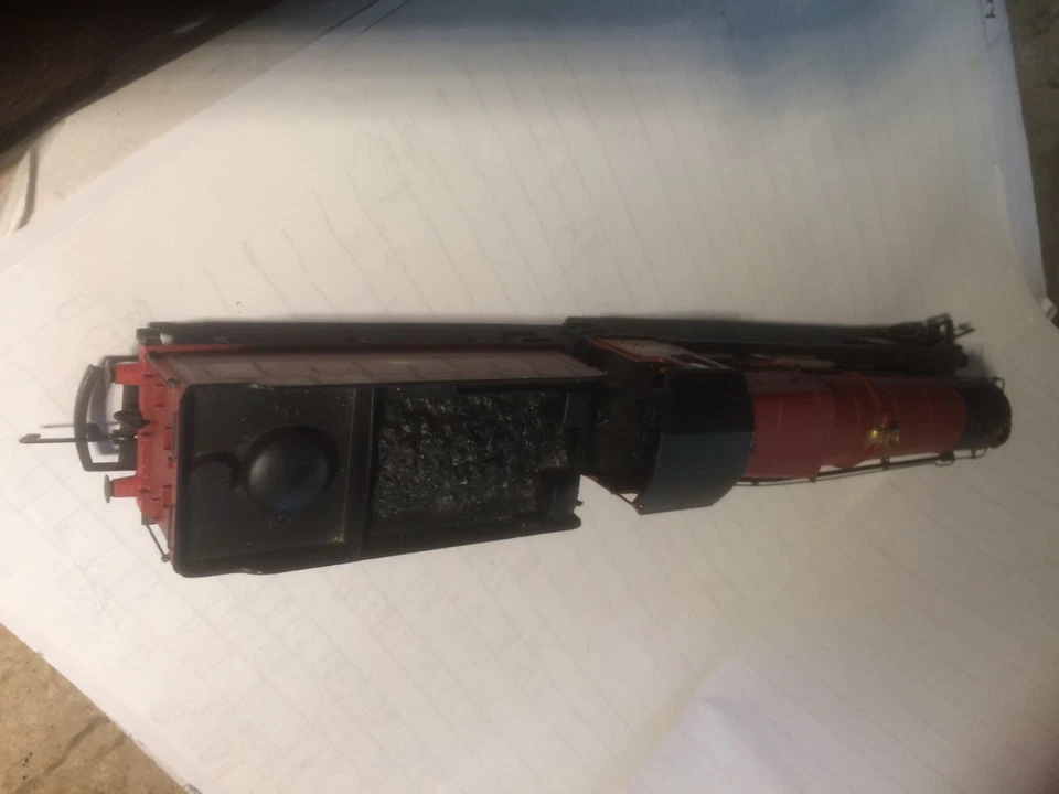 HOGWARTS CASTLE locomotive VAPEUR 4-6-0 ROUGE N° 5972 - Photo 3/4