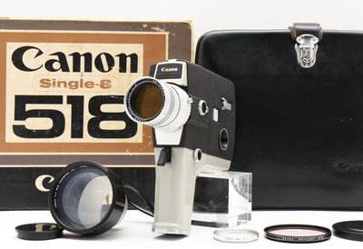 Exc++++ in BOX] Canon Single 8 518 Auto Zoom 8mm Film Movie