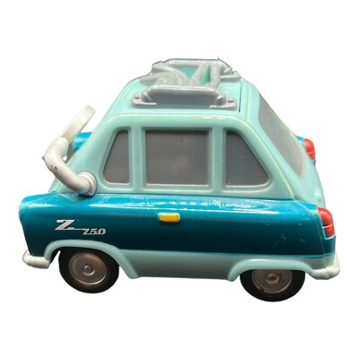 Disney Pixar Cars 2 Professor Z-750 Car Mattel Face Changes