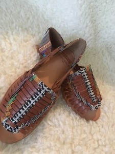 tan huarache sandals