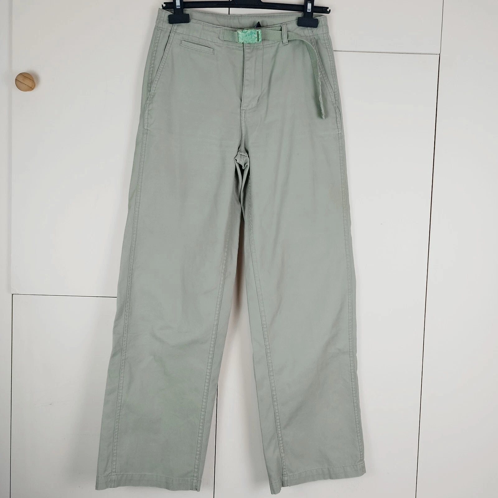 Pantalone donna Converse grigio con cintura skater street grigio chino UK6 US2 W28 L28