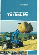 Brochure/opuscolo Landini Turbo Lift Trattore Caricatori Anteriori 2006 7101F