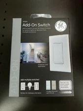 GE General Electric Add-On Switch 12723 In-Wall Lighting Controller - Smart