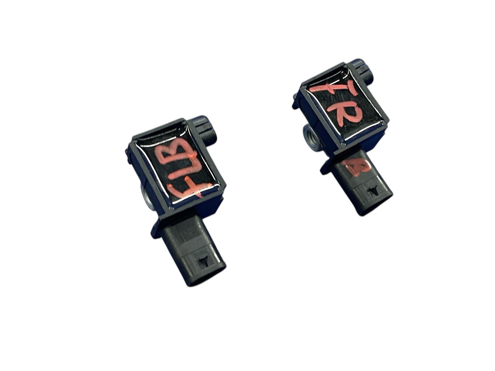 2013 ROLLS ROYCE GHOST FRONT LEFT RIGHT CRASH IMPACT SENSOR SET 9224177 OEM