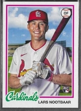 Lars Nootbaar St. Louis Cardinals (choose your card - prospects and variations)