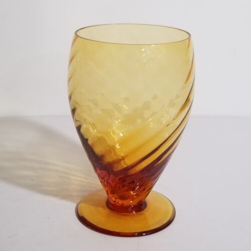 Set of 6 Rare Thomas Webb England Crystal Swirl Design Tumblers Mulit Color - Picture 3 of 7