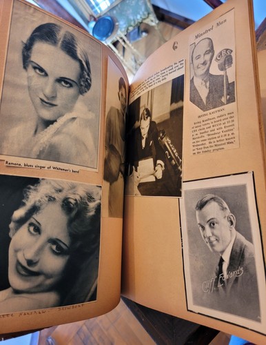 Vintage 1930s Hollywood Scrapbook Various Photos Movie Stars Celebrities Estate - Picture 6 of 9