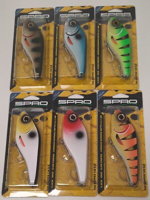 Spro The Rapper 128 12,8cm Slow Sinking 49g 6 Farben Jerkbait Hecht
