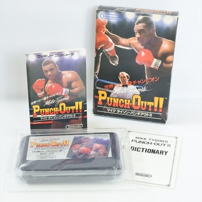 PUNCH OUT Mike Tyson's Famicom Nintendo 2145 fc | eBay