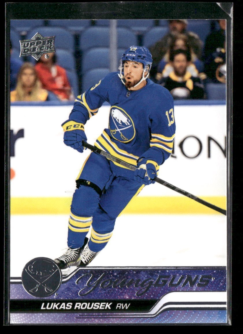 2023-24 Upper Deck Series 1 - Young Guns Lukas Rousek #233 (RC)
