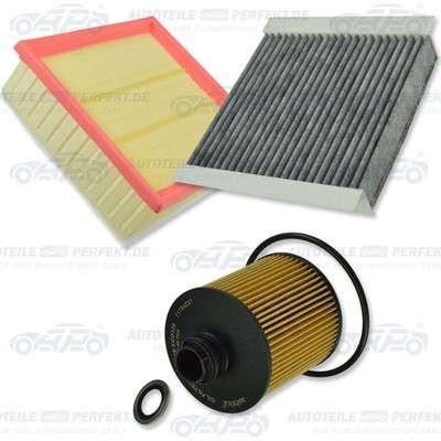 Inspektionskit Filter Satz Paket XS (AK) FIAT DOBLO OPEL COMBO D 1,6D+ m.S/S
