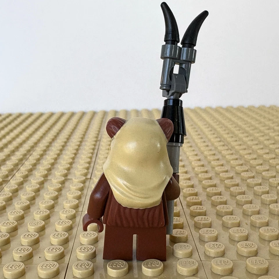 LEGO Star Wars Episodio 4/5/6: Ewok Paploo, STAFF, sw0238, 8038, ENDOR, 2009 Foto 3 de 4