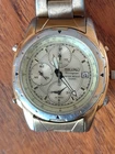Vintage Seiko 7T32-6M59 Chronograph Alarm Watch Made In Japan