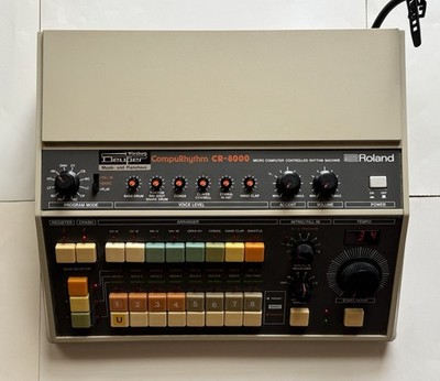 Roland CR8000 CompuRythm Drum Machine  Vintage Analog
