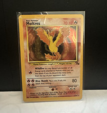 Pokemon TCG Vintage Holo 3-Card Lot Moltres Articuno Pidgeotto 1999 12/62
