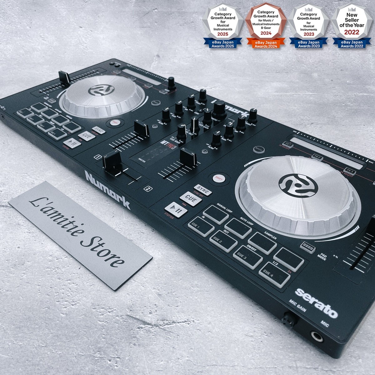 【新品】Numark Mixtrack Pro 3 特別版 Numark MIXTRACK PRO 3 DJ Controller Mixer Audio Equipment MTP3