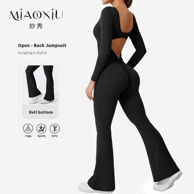 Ultra-stretch nylon suit for women | long sleeve | solid color | tight fit |